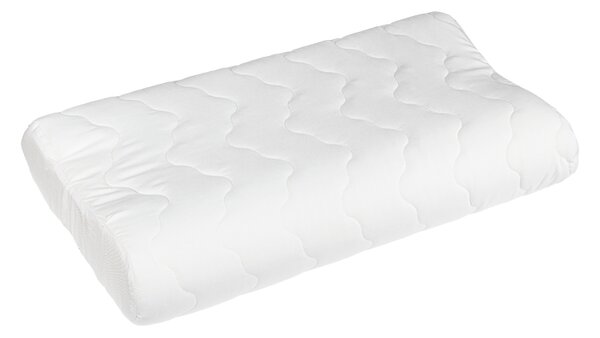 BELLATEX Polštář anatomický - líná pěna Bílá 60x33 cm , výška je 9-11 cm