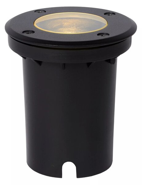 Lucide 11801/01/30 zápustné nájezdové svítidlo Biltin 1x35W | GU10 | IP67 - černá, kruh