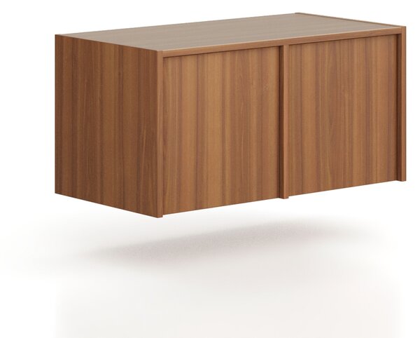 Nástavba pro skříně FRAME, 2x dveře, 872 x 450 x 427 mm, PUSH-lock, ořech
