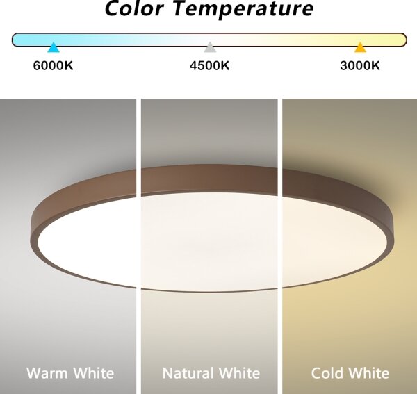 Brilagi-LED Stm svítidlo POOL SMART LED/128W/230V 100 cm Wi-Fi Tuya+DO hnědá