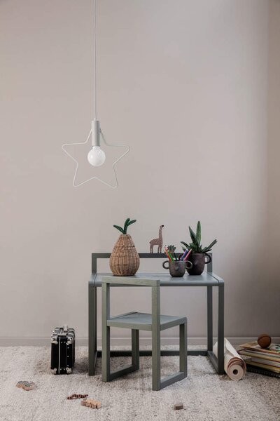 Ferm Living Úložný koš Braided Pear Small, natural