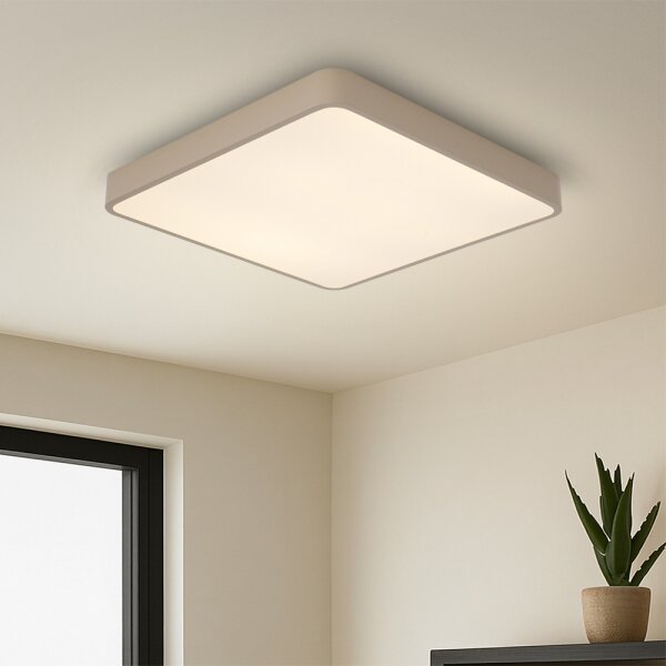 Brilagi-LED Stm stropní svítidlo POOL LED/36W/230V 3000-6000K 40x40 cm béžová+DO