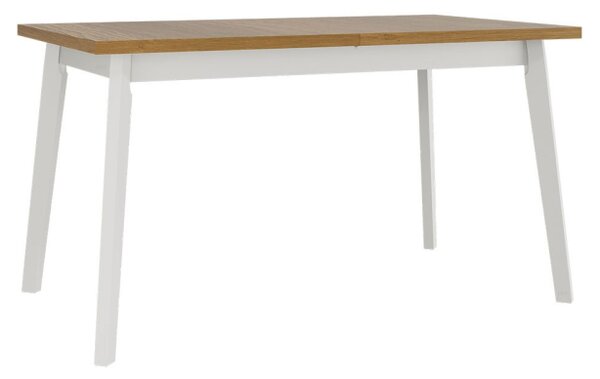 Rozkládací stůl Harry 80 x 140/180 V, Barva dřeva: dub artisan - L, Barvy nožiček: Bíla 5903211234866