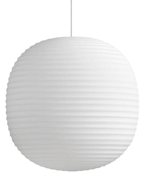 New Works Závěsné svítidlo Lantern Pendant, Large, Frosted White Opal Glass 20630