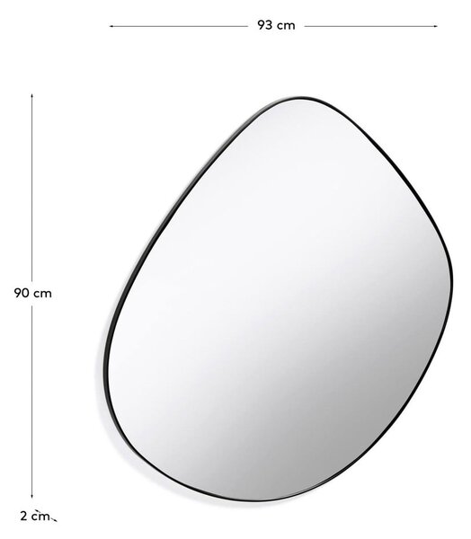 Nástěnné zrcadlo 93x90 cm Anera – Kave Home