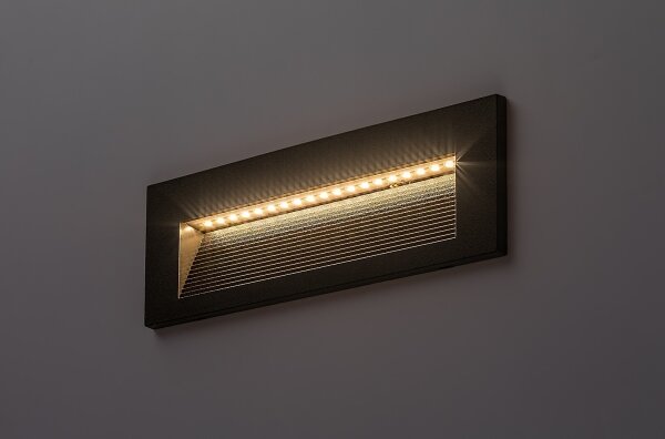 Rabalux 77190 - LED Ven. nástěnné svítidlo KAVALA LED/6W/230V IP65 černá