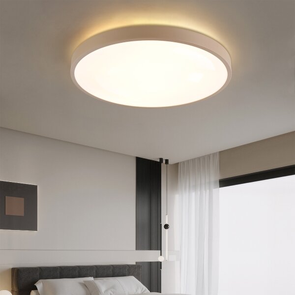 Brilagi - LED Stmívat. svítidlo GLASS POOL DOUBLE LED/80W/230V 60 cm béžová + DO