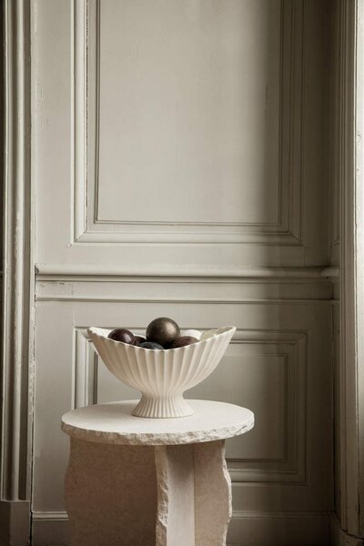 Ferm Living Mísa Fountain Centrepiece, off-white