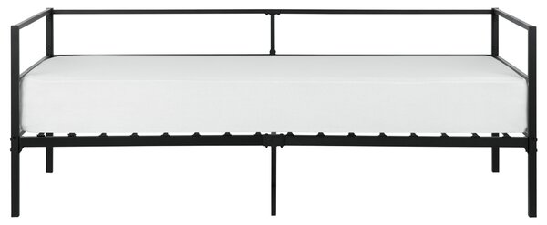 Postel Kov BATTUT 90 x 200 cm Černá