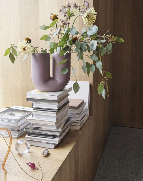 Muuto Váza Kink H26, dusty lilac