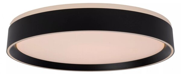 Lucide 79182/24/30 LED přisazené stropní svítidlo Nuria 1x18W | 1920lm | 2700K - černá, stmívatelné