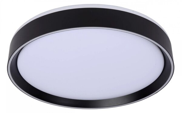 Lucide 79182/24/30 LED přisazené stropní svítidlo Nuria 1x18W | 1920lm | 2700K - černá, stmívatelné