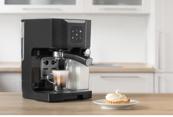 Sencor - Pákový kávovar espresso 1450W/230V černá/matný chrom
