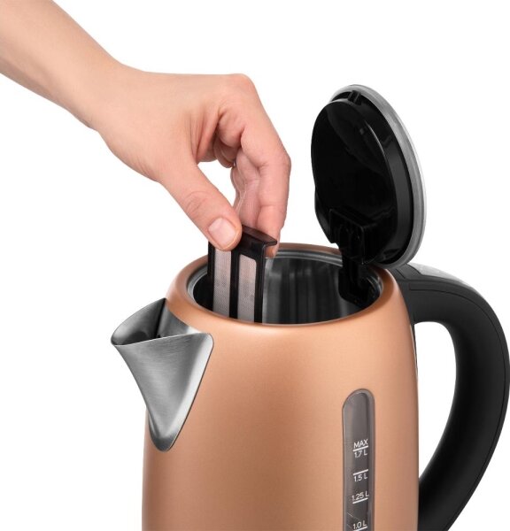 Sencor - Rychlovarná konvice s termoregulací 1,7 l 2150W/230V měděná