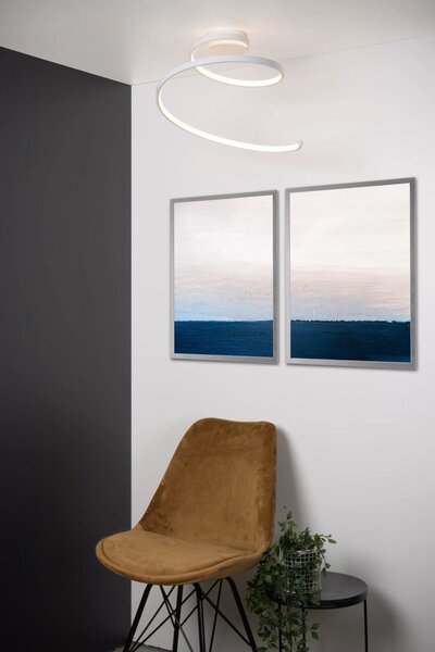Lucide 46199/25/31 LED přisazené stropní svítilo Maxence 1x24W | 1140lm | 3000K - bílá, stmívatelné