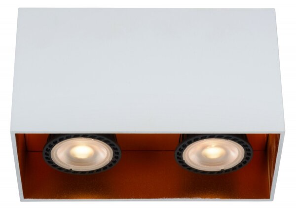 Lucide 22966/02/31 stropní bodové svítidlo Bido 2x50W | GU10 - bílá, stmívatelná