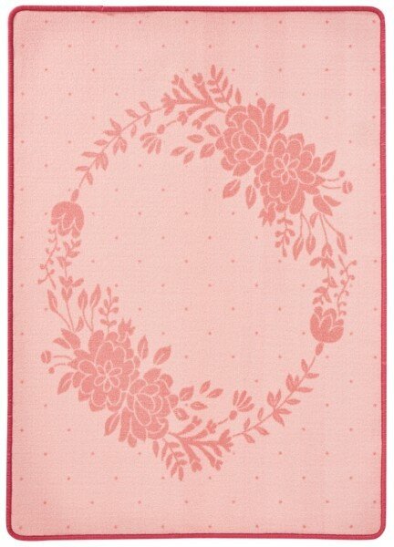 Hans Home | Kusový koberec Luna 102654 Rosa 100x140 cm, růžová