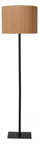 Lucide 03729/81/30 stojací lampa Magius 1x40W | E27 - ratan, výpínač na kabelu