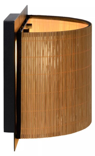 Lucide 03229/01/30 nástěnná lampa Magius 1x40W | E27 - ratan, stmívatelná