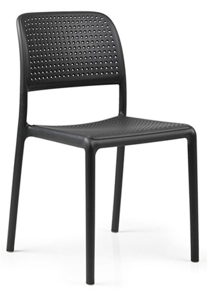 Nardi Plastová židle BORA Odstín: Antracite - Černá