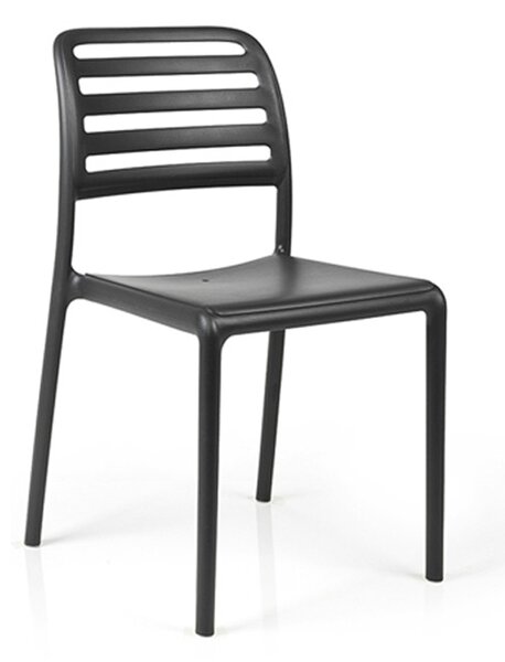 Nardi Plastová židle COSTA Odstín: Antracite - Černá