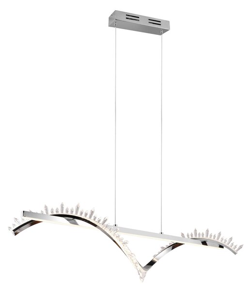 ZÁVĚSNÉ LED SVÍTIDLO, 100/26/150 cm Ambiente - Závěsná světla