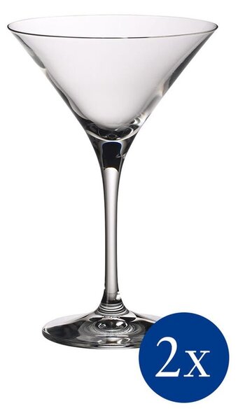 Villeroy & Boch Purismo Bar sklenice na martini, 0,24 l, 2 ks 11-3786-8225
