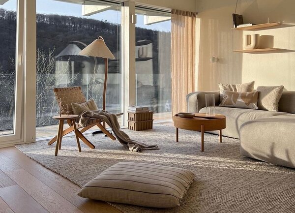Linie Design Skandinávský koberec Agner Beige, béžový Rozměr: 140x200 cm