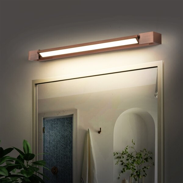 Brilagi-LED Koupelnové osvětlení zrcadla AQUA LINE LED/18W/230V 60 cm IP44 bronz