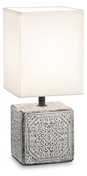 Ideal Lux 245348 stolní dekorativní svítidlo Kali 1x40W | E14 - bílé