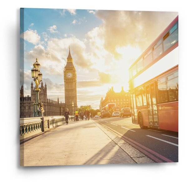 Sablio Obraz Londýn Big Ben - 50x50 cm