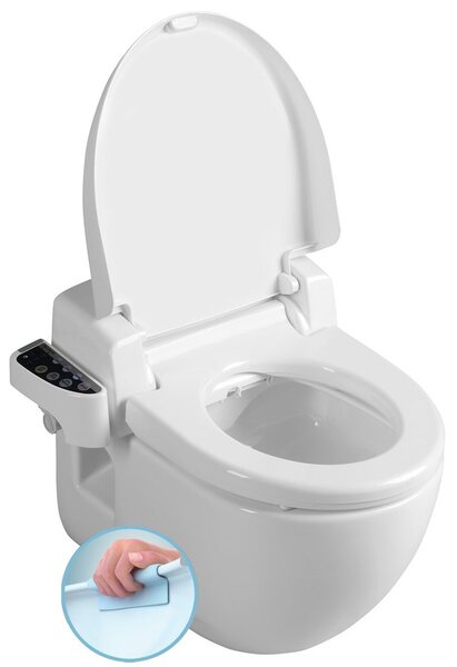 Sapho BRILLA závěsné WC s elektronickým bidetem BLOOMING