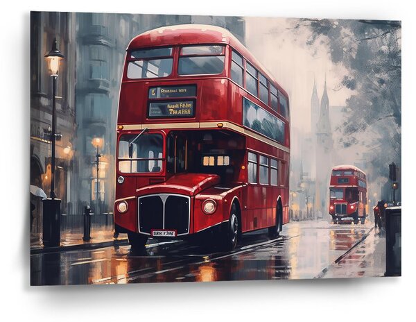 Sablio Obraz Londýn Double-decker 2 - 90x60 cm