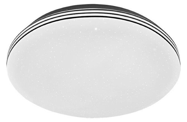 Rabalux 3875 LED koupelnové stropní svítidlo Toma 1x30W | 2100lm | 4000K | IP44 - hvězdný efekt, chrom, bílá