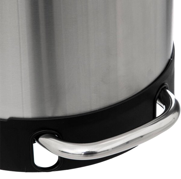 Úzký odpadkový koš Ariane, nerezová ocel, s pedálem, 30 l