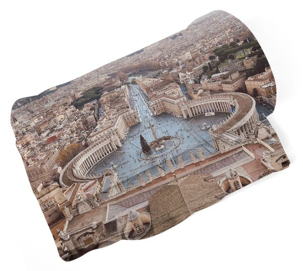 Sablio Deka Řím Vatikán Svatopetrské náměstí - 150x120 cm