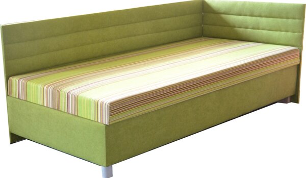 Jednolůžková postel (válenda) 100 cm Emil 2 (se sendvičovou matrací) (P). 774252