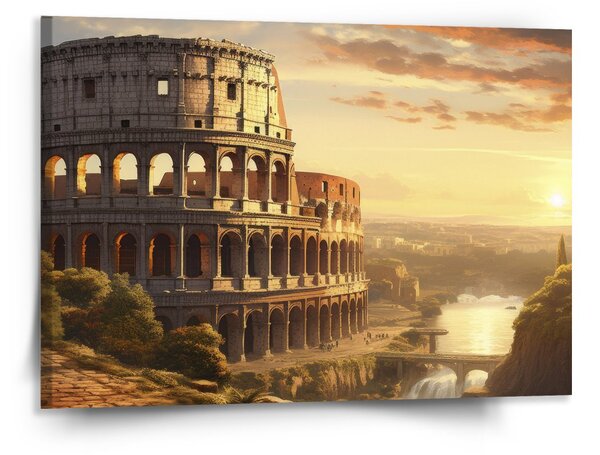Sablio Obraz Řím Koloseum Historic - 150x110 cm