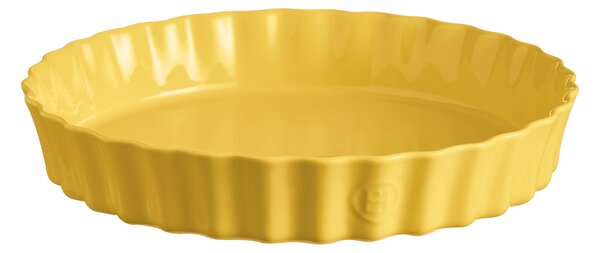 Emile Henry Hluboká koláčová forma, Ø 32 cm, žlutá Provence 906032