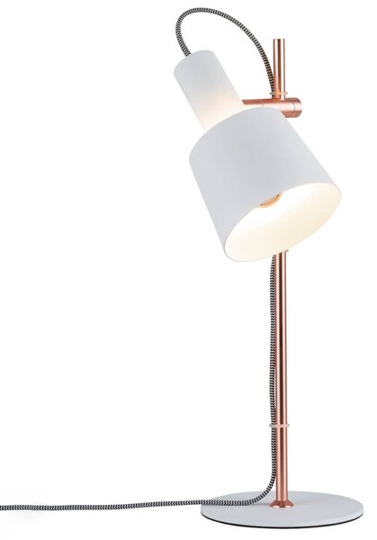 Paulmann Haldar stolní lampa v bílé