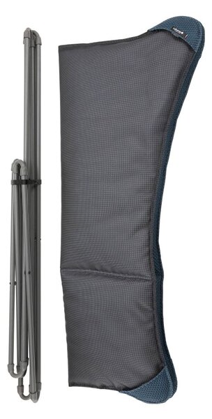 Motýlí křeslo POP UP XL BeComfort modrá Bleu Encre