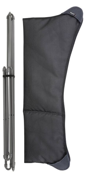 Motýlí křeslo POP UP XL BeComfort šedá Dark Grey