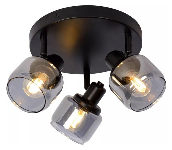 Lucide 77979/13/30 - Bodové svítidlo BJORN 3xE14/40W/230V černá