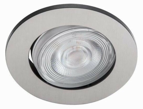 LED Zapuštěné bodové svítidlo Philips TARAGON SL262 8718699755782 4,5W 380lm 2700K IP20 8,5cm niklové