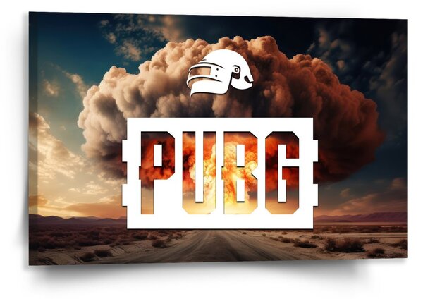 Sablio Obraz PUBG Exploze 1 - 120x80 cm