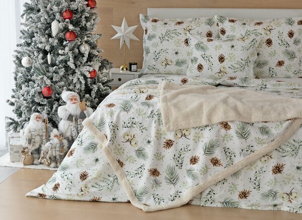 Povlečení Winter Flanel premium 1x 140/220, 1x 70/90