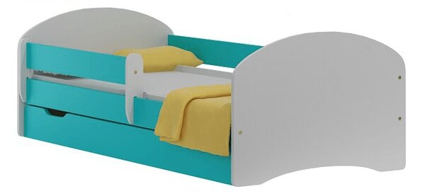 Dětská postel se šuplíkem AQUA 200x90 cm