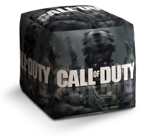 Sablio Taburet Cube Call of Duty Voják: 40x40x40 cm