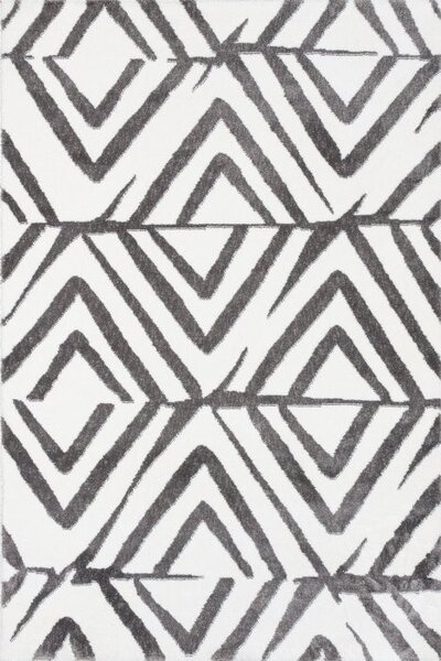 Vopi | Kusový koberec Creative 08 WGW - 120 x 170 cm, bílošedý