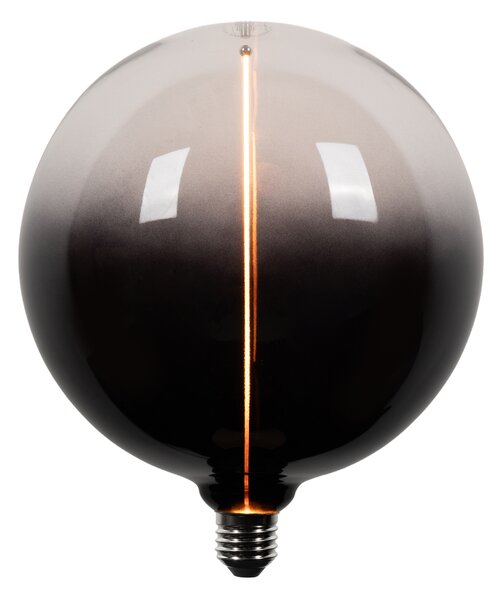 LED žárovka E27 G200 kouřová 4W 250lm 1800K